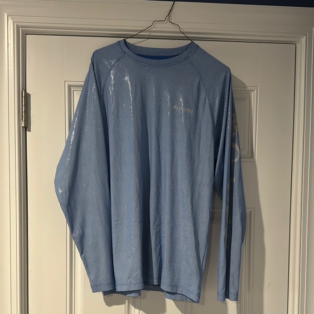 Reflective Columbia Sunshirt